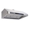 Combisteel Wall Mounted Extraction Canopy Hood 3 Filters 900w x 560d 7227.0005