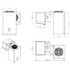 Walk In Refrigerated Room includes Wall Mounted Chiller Compressor+2/+8 1800w x 2400d x 2200h - Image 4