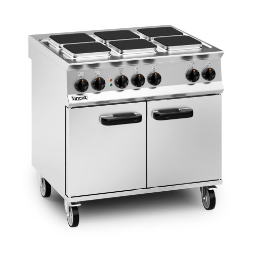 Lincat Opus 800 6 Hotplate Electric Oven Range - OE8008