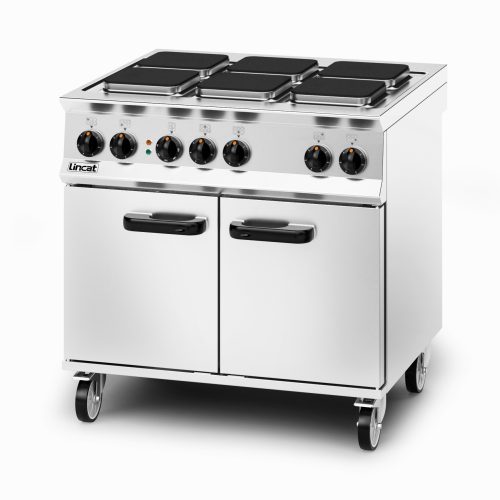 Lincat Opus 800 6 Hotplate Electric Oven Range - OE8008 - Image 2