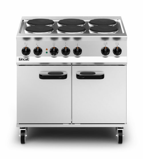 Lincat Opus 800 6 Hotplate (round) Electric Oven Range - OE8016 - Image 3