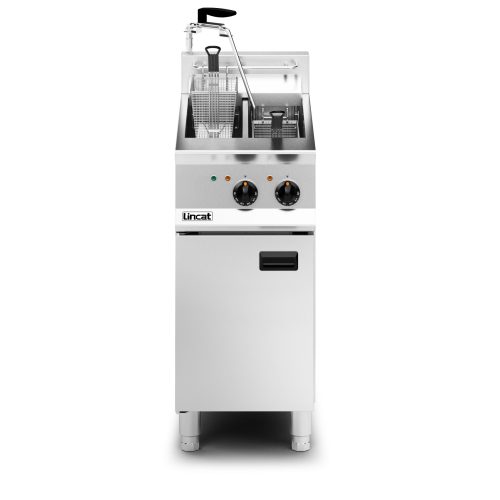 Lincat Opus 800 Twin Tank Electric Fryer - OE8105/OP (400mm wide) - Image 3