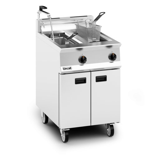 Lincat Opus 800 Twin Tank Gas Fryer - OG8111/OP (600mm wide)