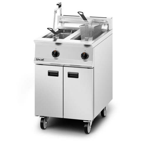 Lincat Opus 800 Twin Tank Gas Fryer - OG8111/OP (600mm wide) - Image 2