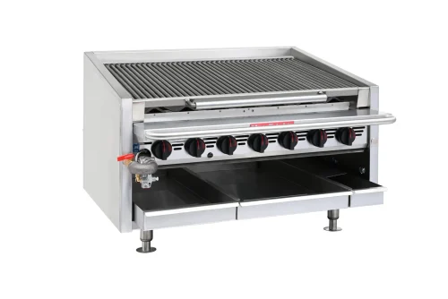 Magikitch'n 48" Inch Countertop Gas Chargrill - RMB-648