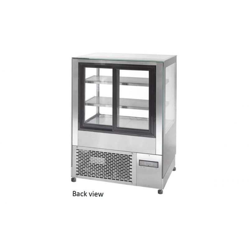 Atosa Heavy Duty - 2 Shelved - Squared Glass Deli Counter - WDF127F - Image 2