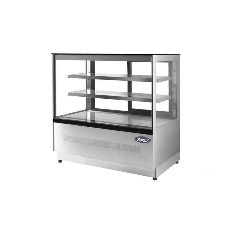 Atosa Heavy Duty - 2 Shelved - Squared Glass Deli Counter - WDF127F