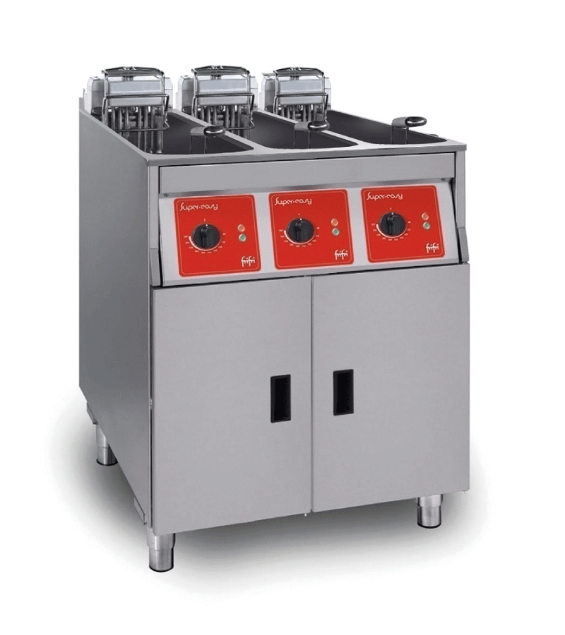FriFri Super Easy 633 Triple Tank Fryer- Electric - 3 Baskets - SL633L32G0