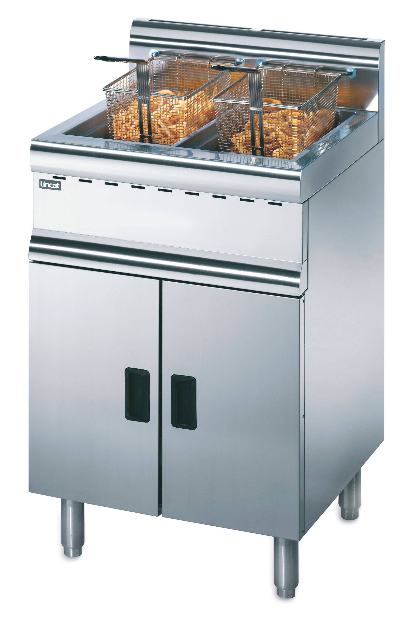 Lincat Silverlink 600 - Twin Tank Gas Fryer - J10